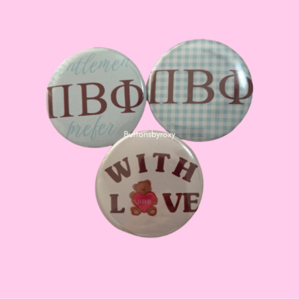 PI PHI 3 button pack